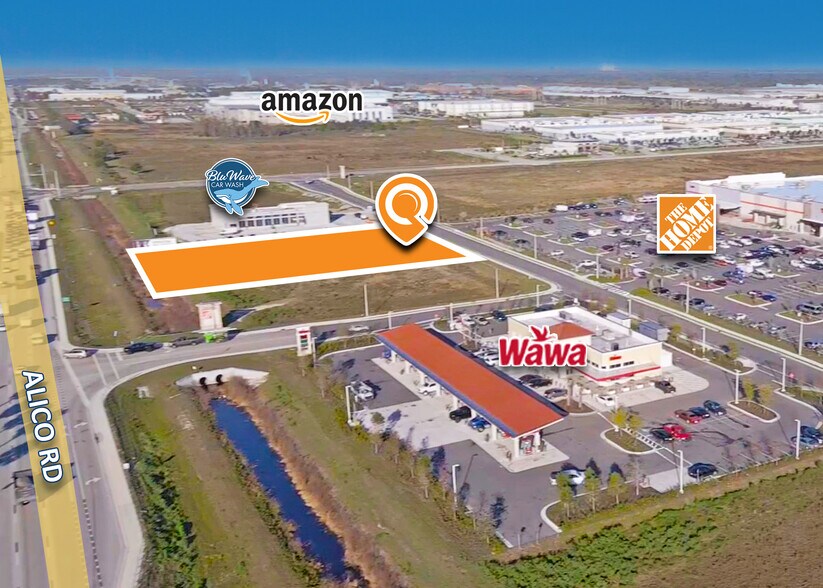 16991 Three Oaks Market Place, Fort Myers, FL à louer - Photo de l’immeuble – Image 1 sur 2