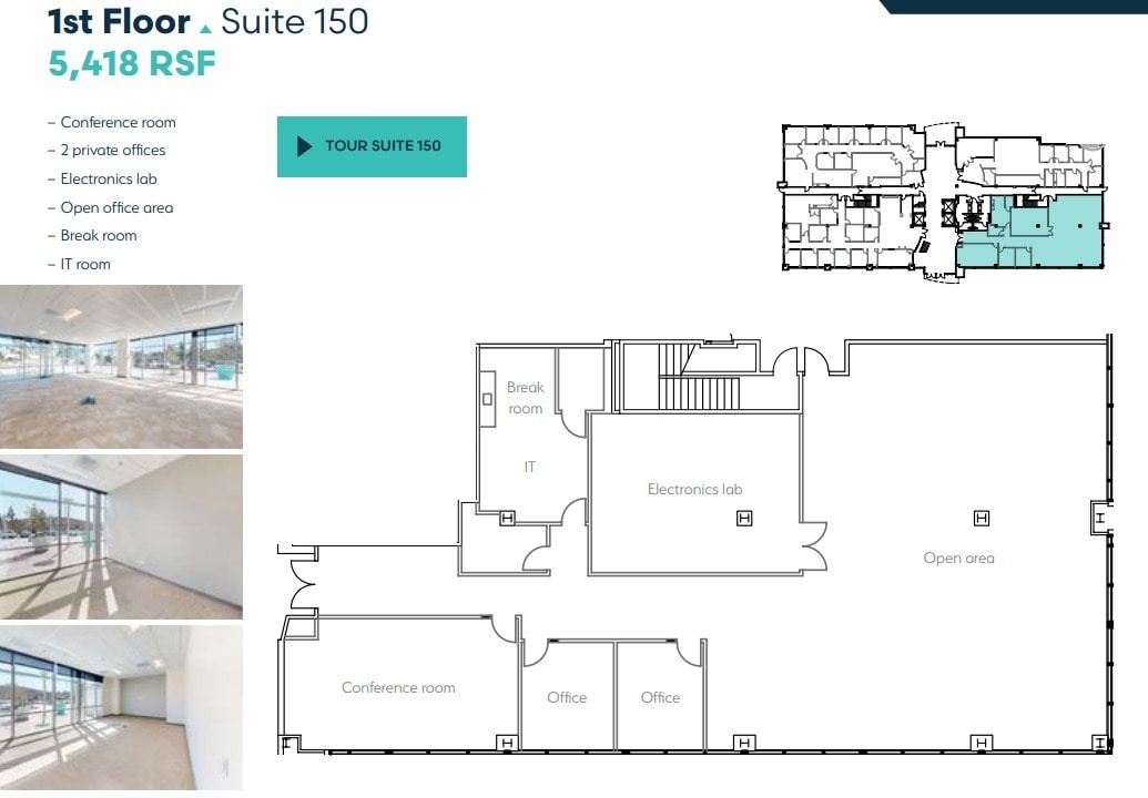 10920 Via Frontera, San Diego, CA à louer Plan d’étage– Image 1 sur 4