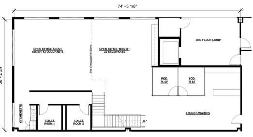 361 Highland Ave, Glenside, PA à louer Plan d’étage– Image 1 sur 1