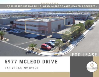 Plus de détails pour 5977 McLeod Dr, Las Vegas, NV - Industriel/Logistique à louer