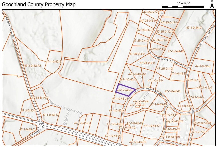 54 Plaza Dr, Manakin Sabot, VA à vendre - Plan cadastral – Image 2 sur 2