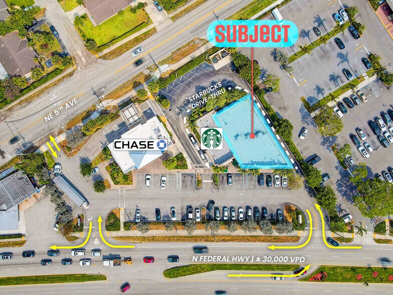 1830 N Federal Hwy, Boca Raton, FL à louer - Photo de l’immeuble – Image 2 sur 7