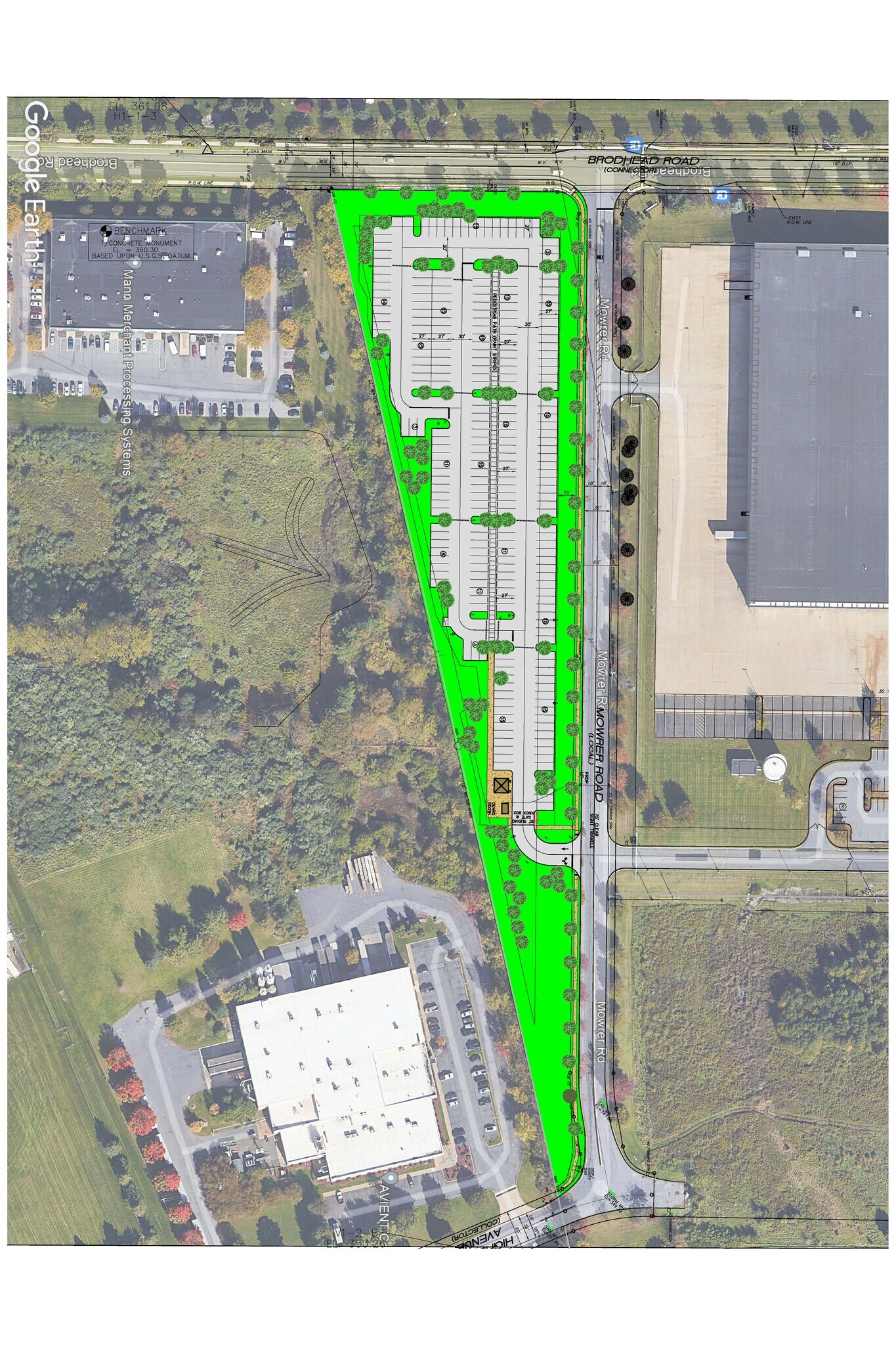 2450 Brodhead Road Rd, Bethlehem, PA à louer Plan de site– Image 1 sur 3