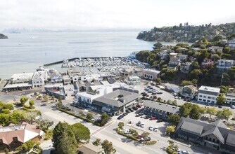 1680 Tiburon Blvd, Belvedere Tiburon, CA - Vue aérienne vue de carte - Image1