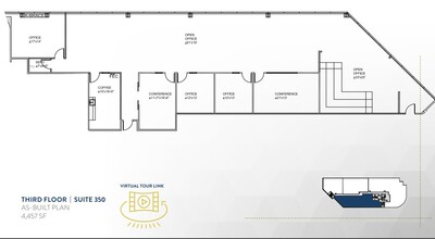 6020 Cornerstone Ct W, San Diego, CA à louer Plan d’étage– Image 2 sur 2