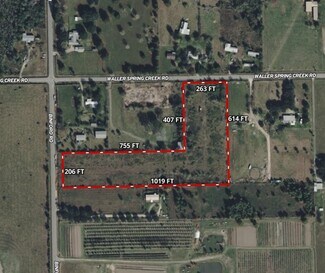 Plus de détails pour 29913 Waller Spring Creek Rd, Waller, TX - Terrain à vendre