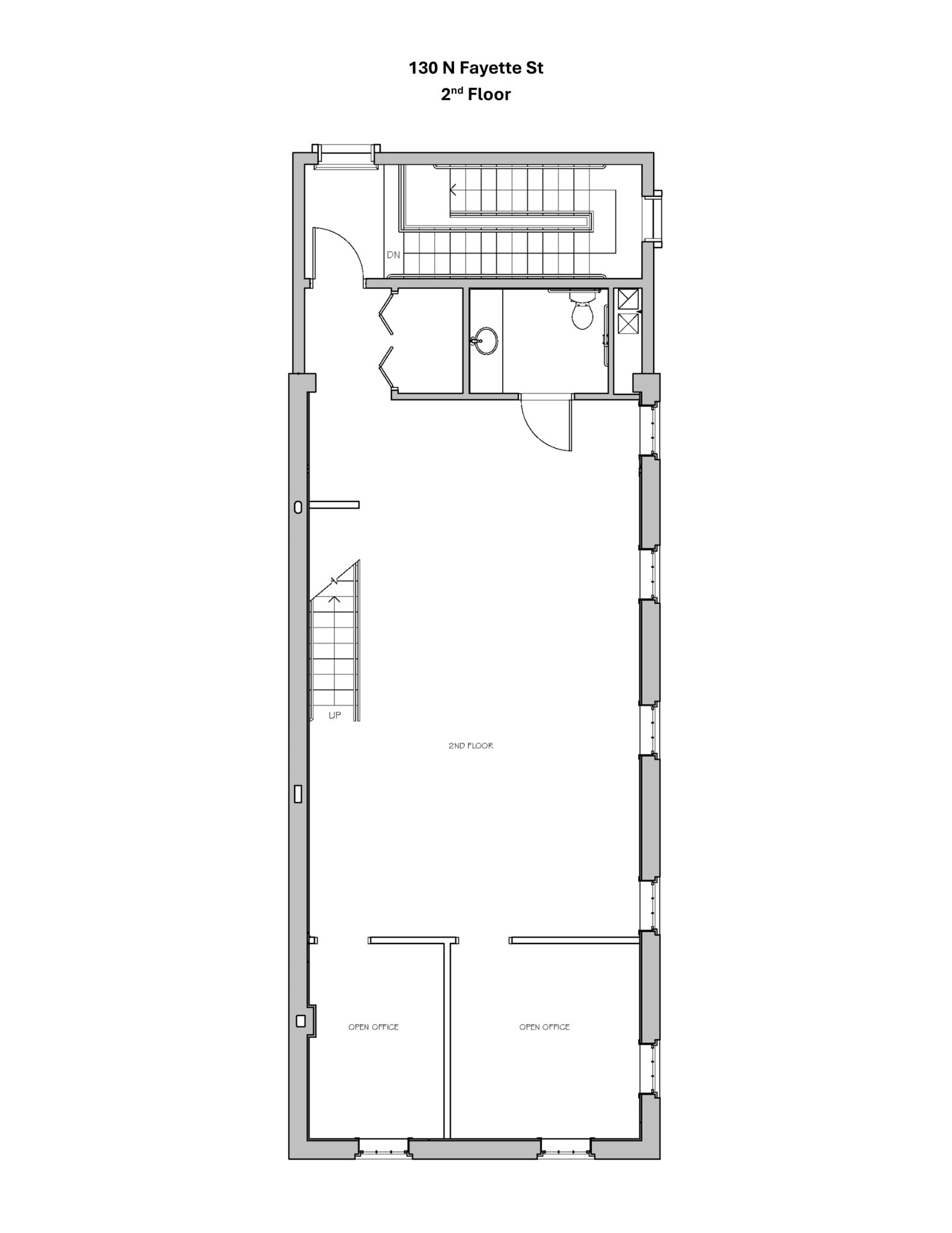 130 N Fayette St, Alexandria, VA à louer Plan de site– Image 1 sur 2