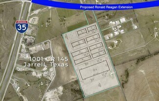Plus de détails pour 1001 County Road 145, Jarrell, TX - Terrain à vendre