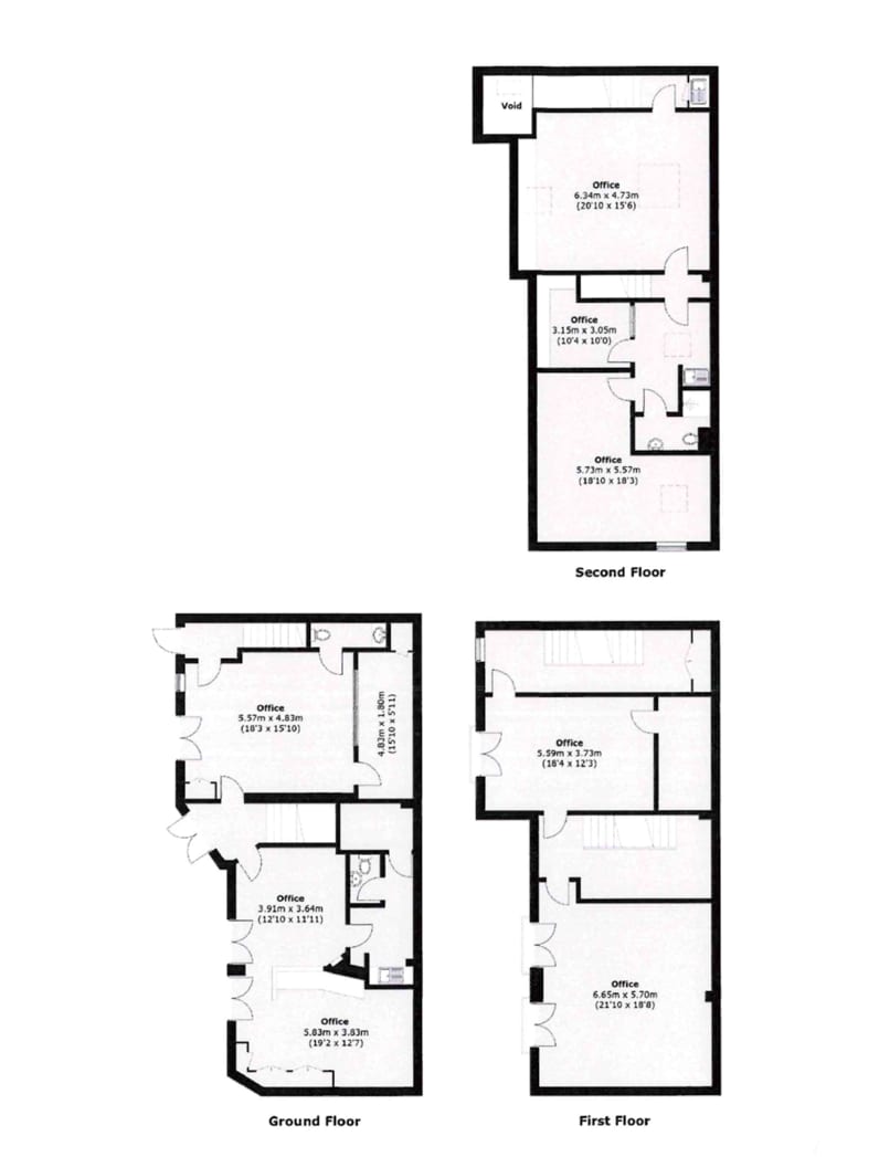 37 Westminster Bridge Rd, Londres à louer Plan d’étage– Image 1 sur 9