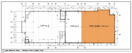 1445 Merivale Rd, Ottawa, ON à louer Plan d’étage– Image 2 sur 5