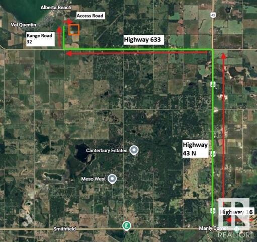 M5 R3 Twp 54 Sec 14 Q NW Rural Lac Ste, Alberta Beach, AB à vendre - Photo de l’immeuble – Image 3 sur 17