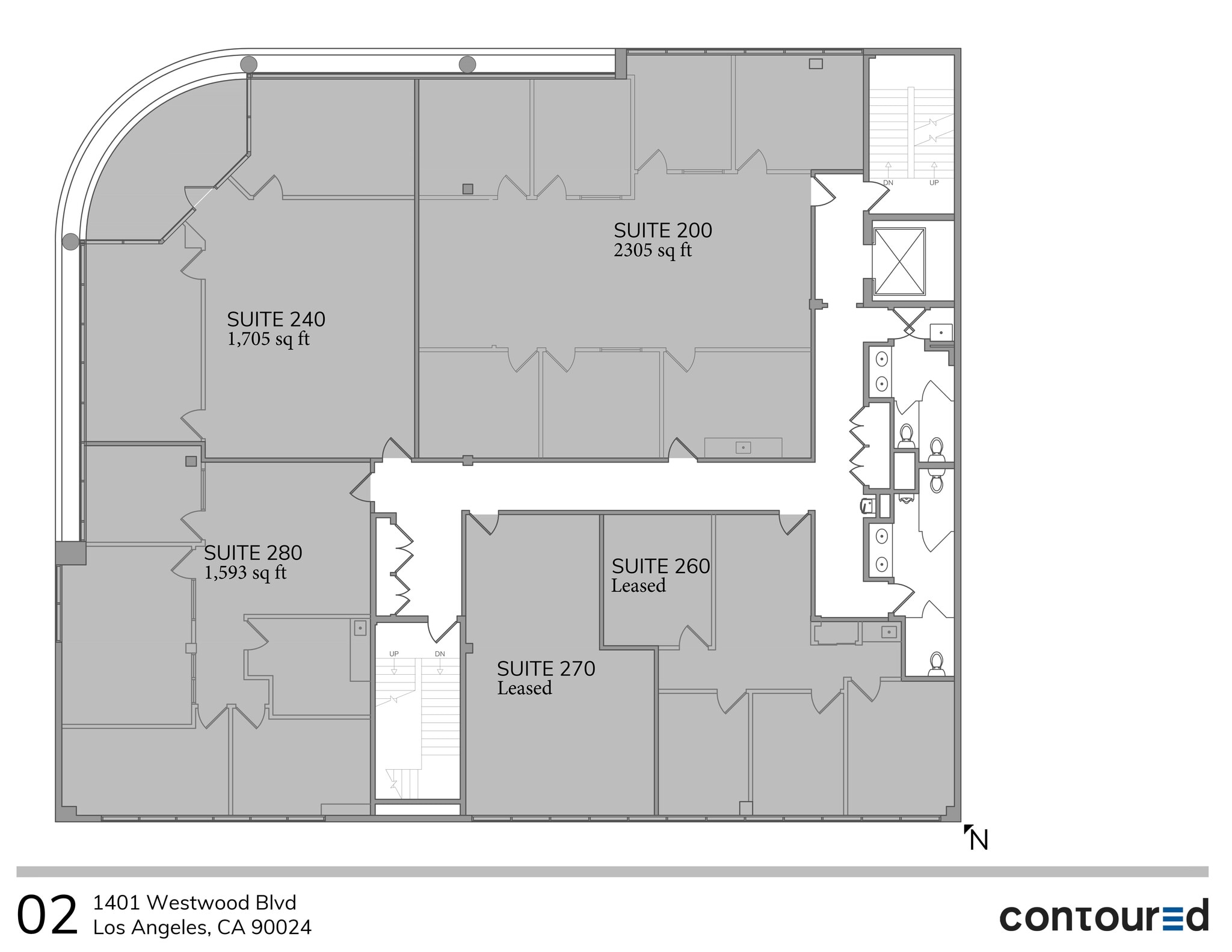 1401 Westwood Blvd, Los Angeles, CA à louer Plan de site– Image 1 sur 1