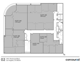 1401 Westwood Blvd, Los Angeles, CA à louer Plan de site– Image 1 sur 1