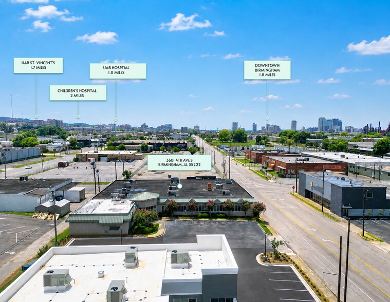 3601 4th Ave S, Birmingham, AL à louer - Photo de l’immeuble – Image 2 sur 8