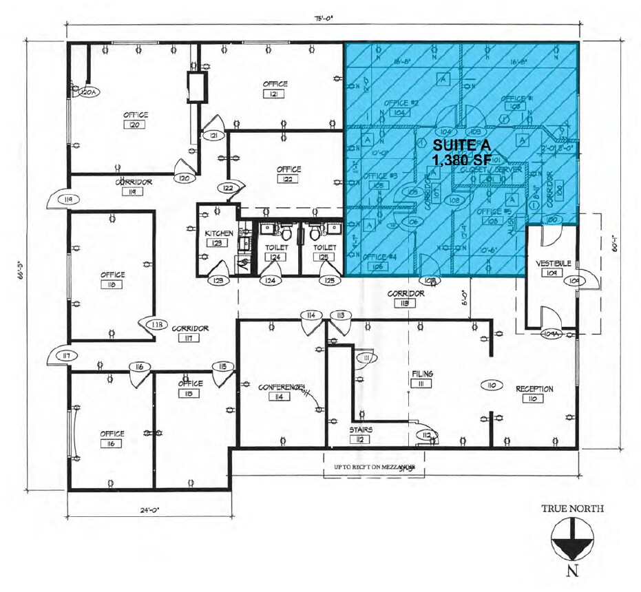 21620-21628 Midland Dr, Shawnee, KS à louer Plan d’étage– Image 1 sur 1