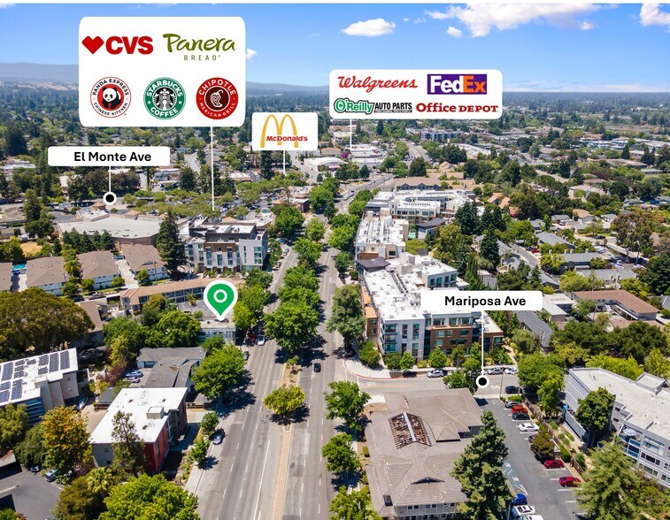 1621 W El Camino Real, Mountain View, CA à vendre - Photo de l’immeuble – Image 3 sur 14