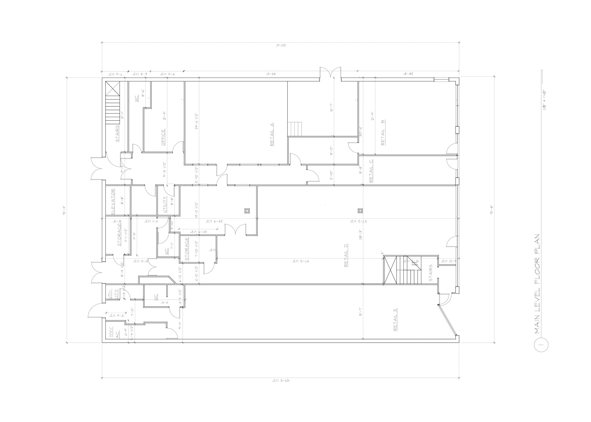 216-218 W Water St, Charlottesville, VA à louer Plan de site– Image 1 sur 2