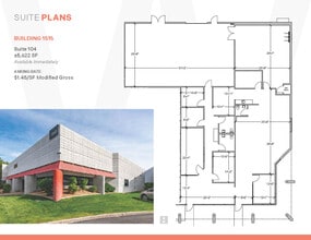 1575 W University Dr, Tempe, AZ à louer Plan d’étage– Image 1 sur 1
