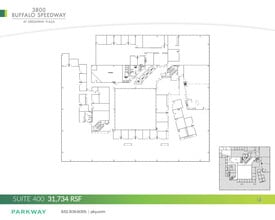 3800 Buffalo Speedway, Houston, TX à louer Plan d’étage– Image 2 sur 2