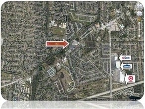 13555 Old Hammond Hwy, Baton Rouge, LA - Vue aérienne vue de carte