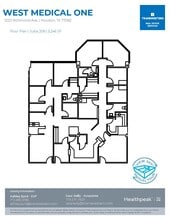 12121 Richmond Ave, Houston, TX à louer Plan d’étage– Image 1 sur 2