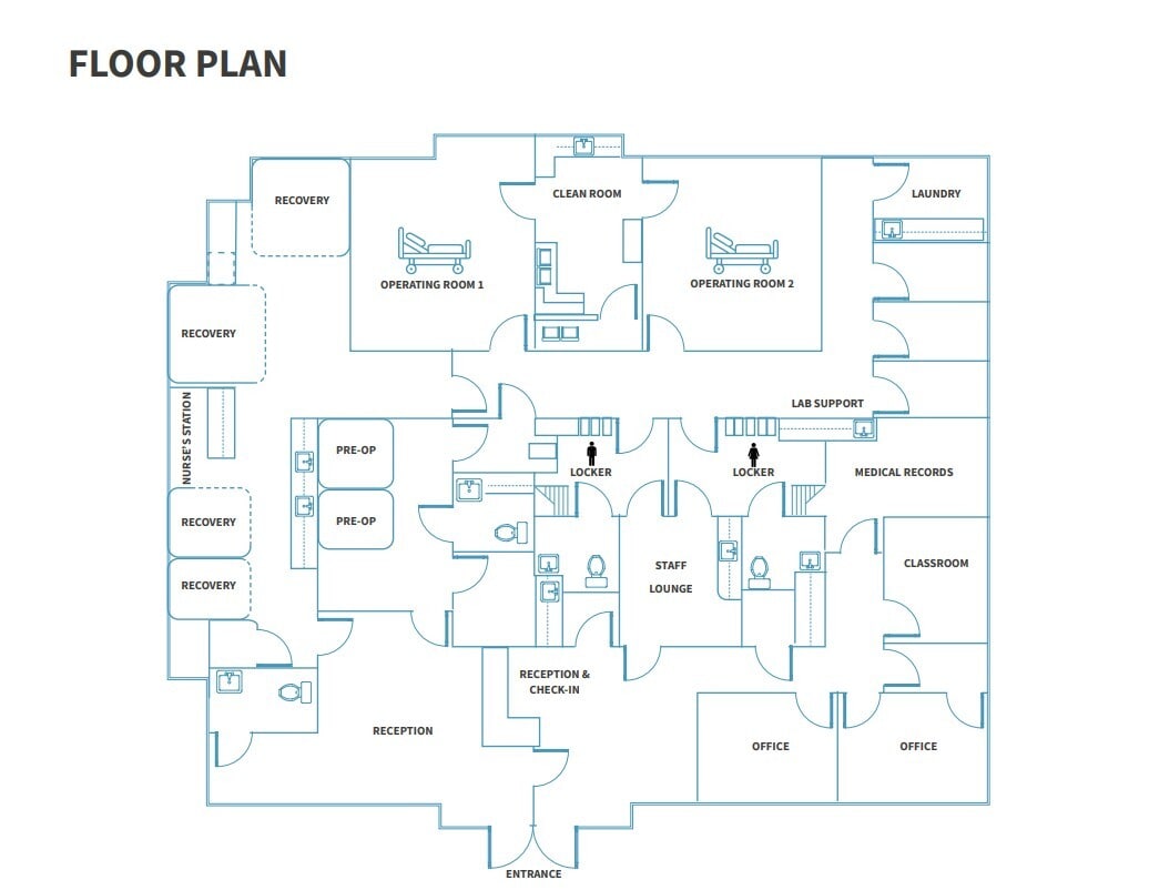 501 Rose St, Las Vegas, NV à louer Plan d’étage– Image 1 sur 1