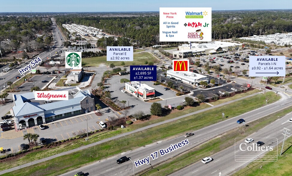 Highway 544 & Business 17, Myrtle Beach, SC à louer - Photo de l’immeuble – Image 2 sur 4