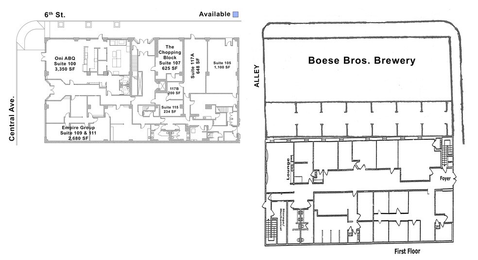 609 Gold Ave SW, Albuquerque, NM à louer - Plan de site – Image 3 sur 6