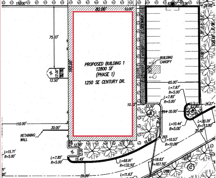 1250 SE Century Dr, Lees Summit, MO à louer - Plan d’étage – Image 2 sur 12