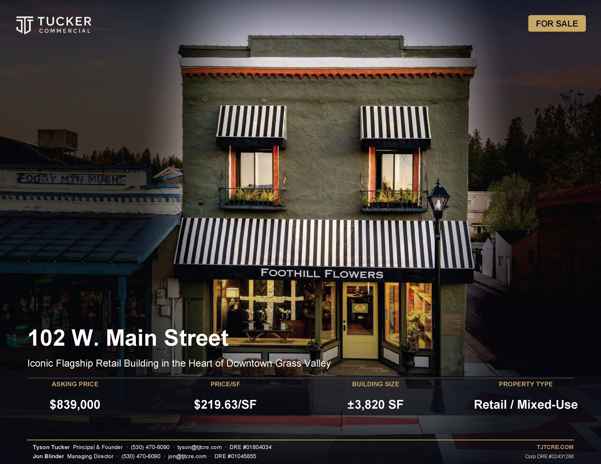 102 W Main St, Grass Valley, CA à vendre Photo principale– Image 1 sur 40