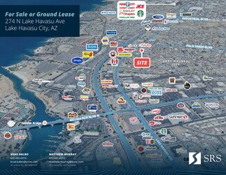 Plus de détails pour 274 Lake Havasu Ave N, Lake Havasu City, AZ - Terrain à louer