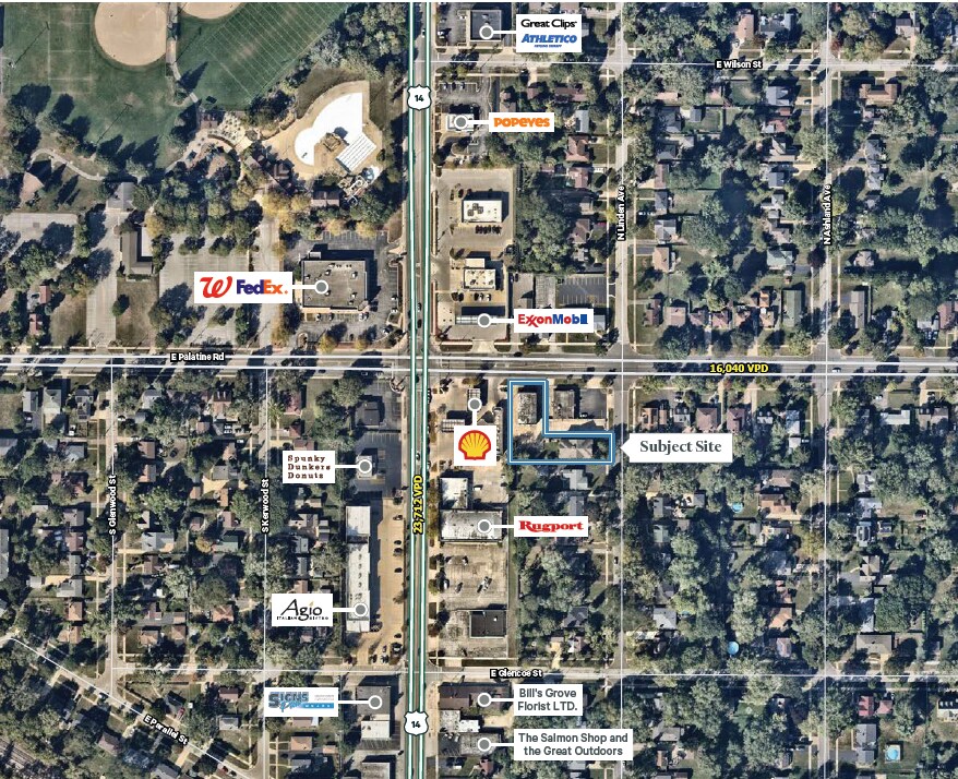 10 S Linden Ave, Palatine, IL à louer Photo principale– Image 1 sur 6