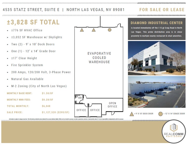 4535 Statz St, North Las Vegas, NV à louer - Photo de l’immeuble – Image 3 sur 11