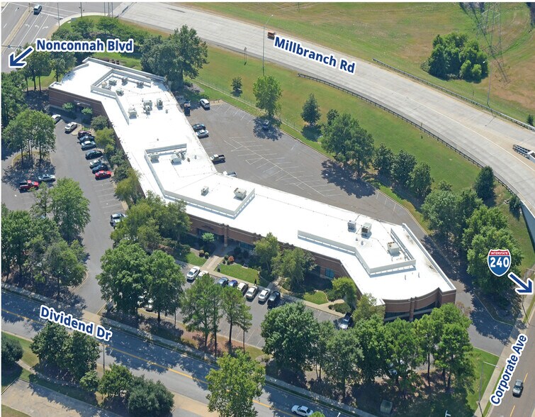 2655 Dividend Dr, Memphis, TN à louer - Aérien – Image 3 sur 4