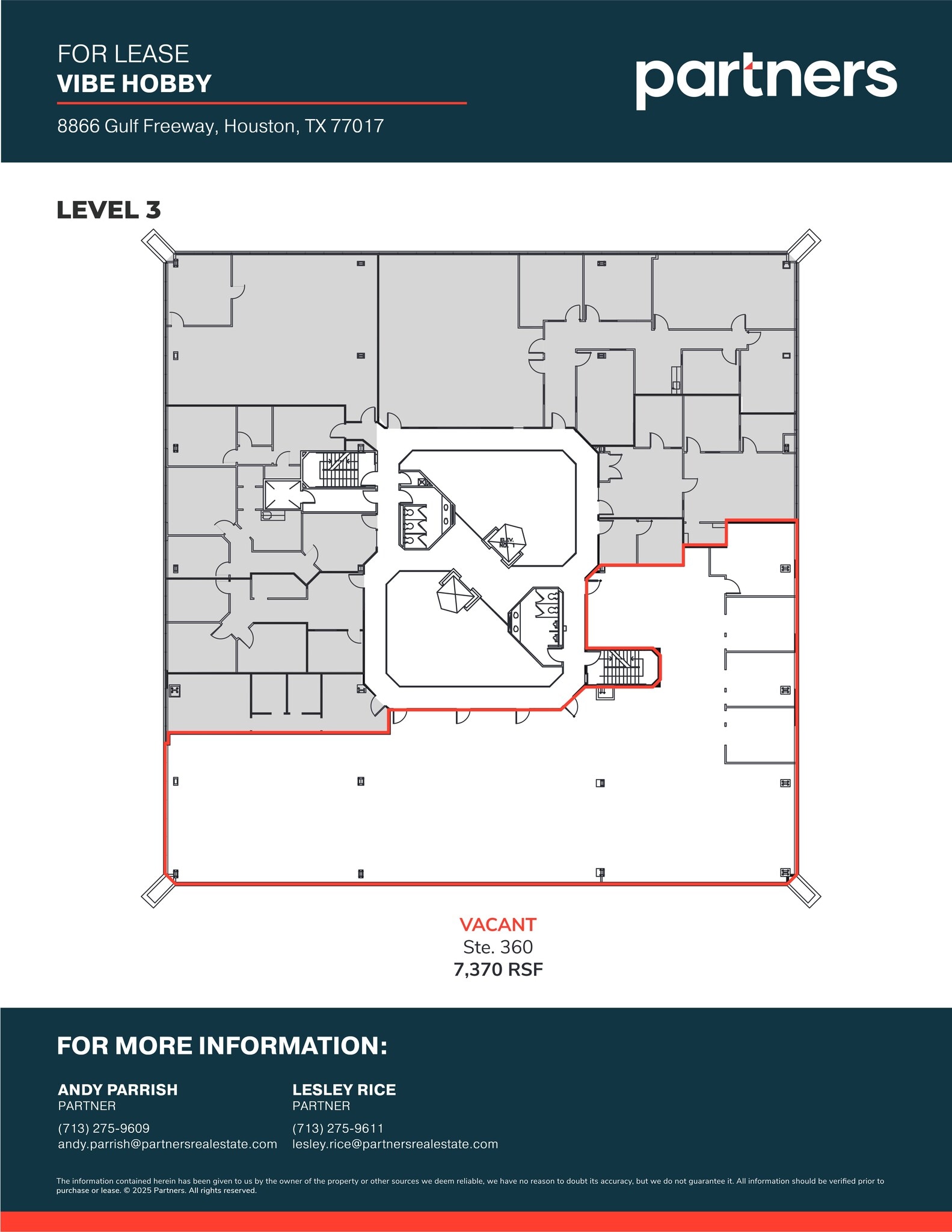 8866 Gulf Fwy, Houston, TX à louer Plan de site– Image 1 sur 3