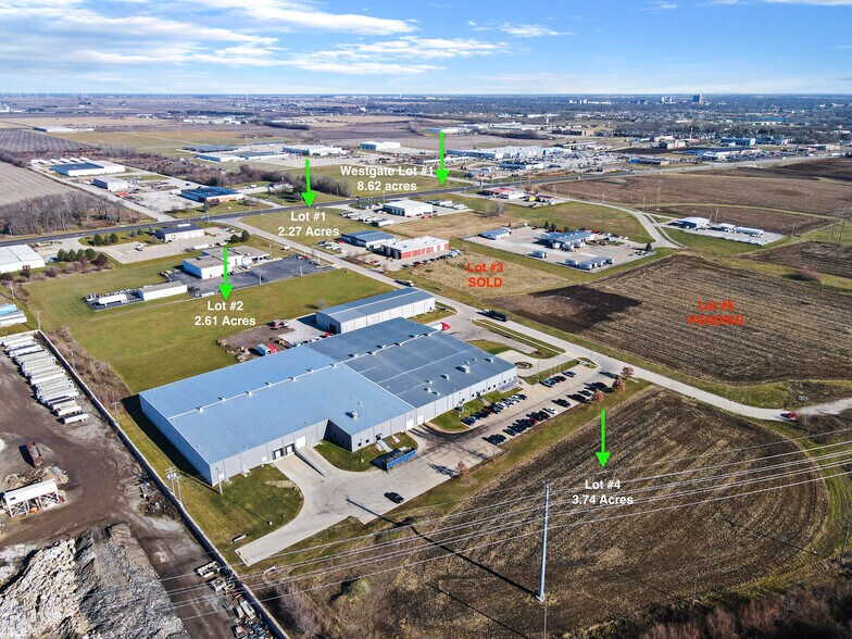 2318 Market st, Bloomington, IL à vendre - Aérien – Image 2 sur 4