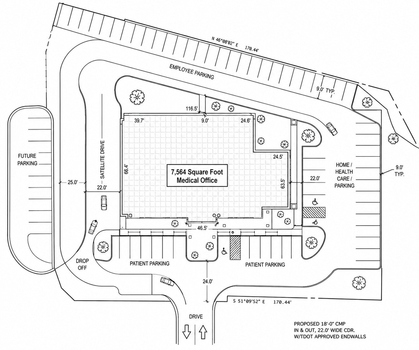 115 Highway 641 S, Camden, TN à louer Plan de site– Image 1 sur 2