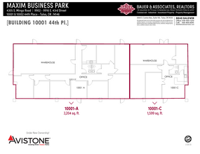 4305 S Mingo Rd, Tulsa, OK à louer Plan d’étage– Image 2 sur 8