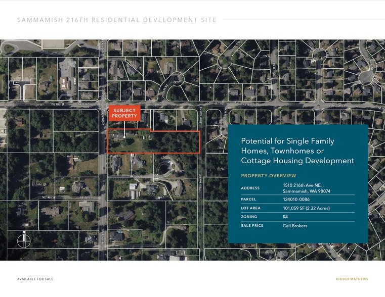 1510 216th Ave NE, Sammamish, WA à vendre - Aérien – Image 2 sur 3