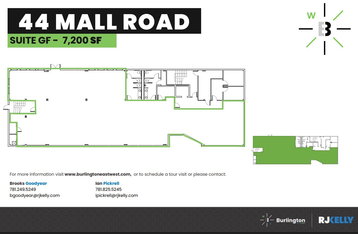 50 Burlington Mall Rd, Burlington, MA à louer Plan d’étage– Image 1 sur 1