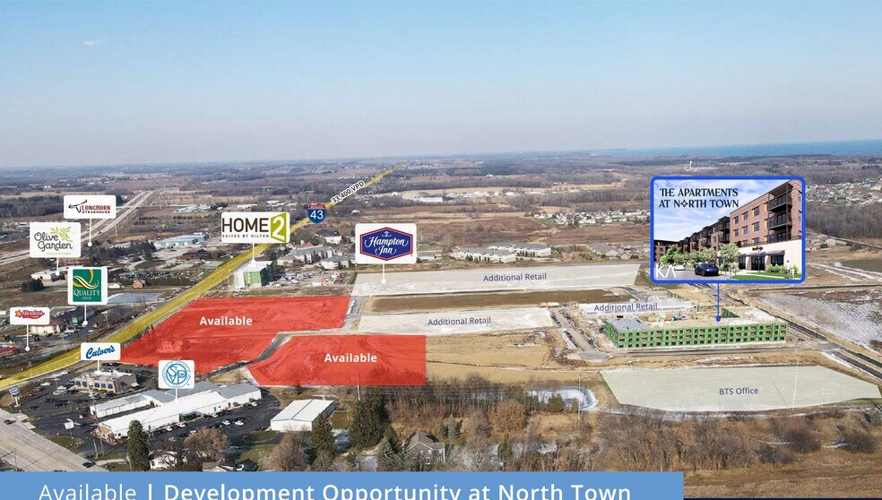 4305 N 40th St, Sheboygan, WI à louer - Plan de site – Image 2 sur 4