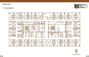 98 SE 7th St, Miami, FL à louer Plan d’étage– Image 1 sur 1