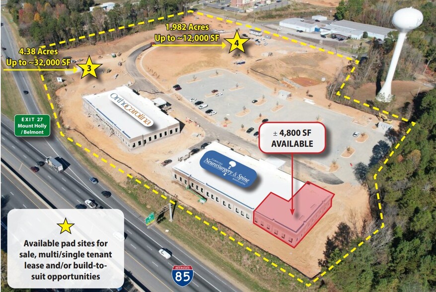 I-85 @ Exit 27 Pky, Belmont, NC à louer - Photo de l’immeuble – Image 1 sur 3