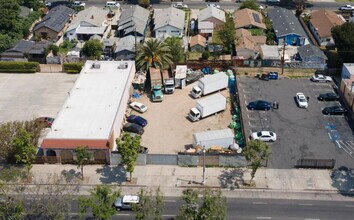 235 E Manchester, Los Angeles, CA - Vue aérienne vue de carte - Image1