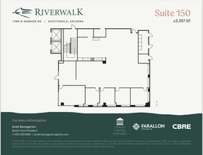 7580 N Dobson Rd, Scottsdale, AZ à louer Plan d’étage– Image 1 sur 1