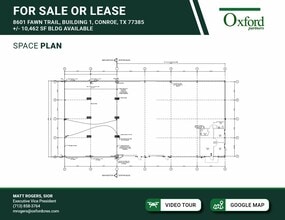 8601 Fawn Trl, Conroe, TX à louer Plan d’étage– Image 1 sur 1