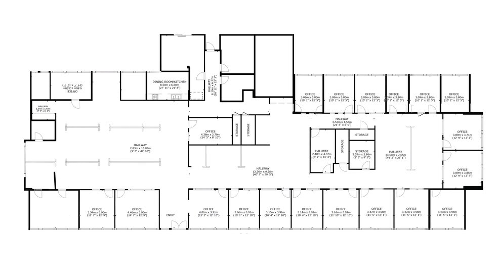 5106 S Thompson St, Springdale, AR à louer - Plan d’étage – Image 2 sur 12