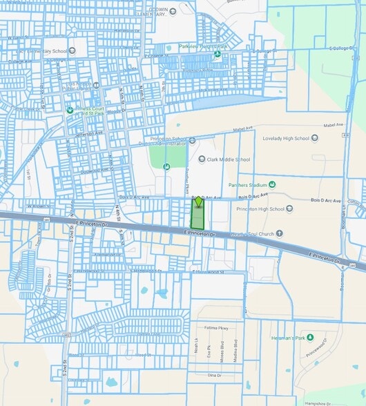 SEQ Bois D'Arc, Princeton, TX à vendre - Plan cadastral – Image 3 sur 3