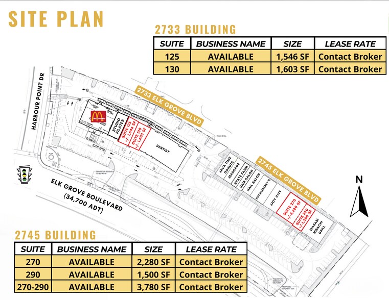 2733 Elk Grove Blvd, Elk Grove, CA à louer - Photo de l’immeuble – Image 3 sur 9