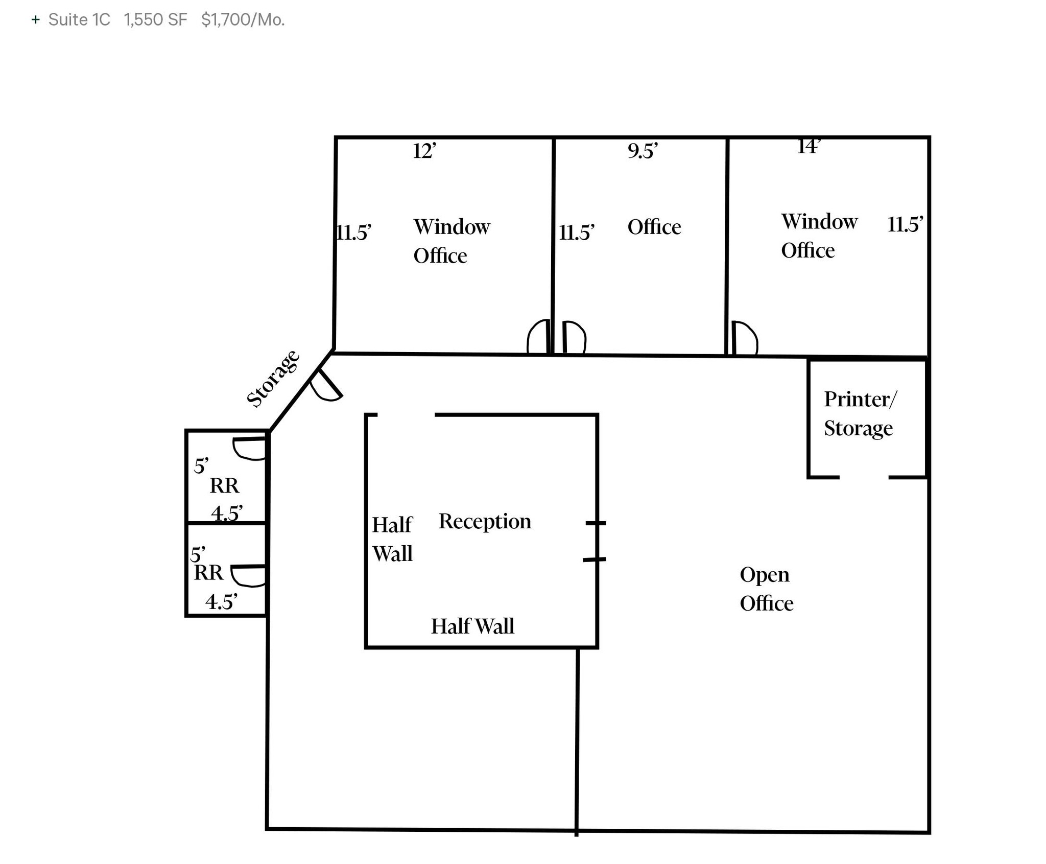 2175 NW 86th St, Clive, IA à louer Plan d’étage– Image 1 sur 1